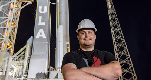 Woller was at United Launch Alliance and involved helping to improve part of the processing that United Launch Alliance does when preparing for a launch.
